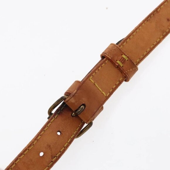 LOUIS VUITTON Adjustable Shoulder Strap Leather 36.6""""-44.1"""" Beige Auth... - Picture 4 of 12